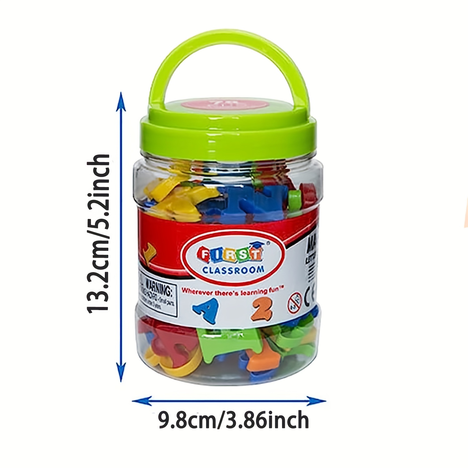 78個の磁気文字数字アルファベット、カラフルなABC 123 - Kids Education Number のレビューと価格