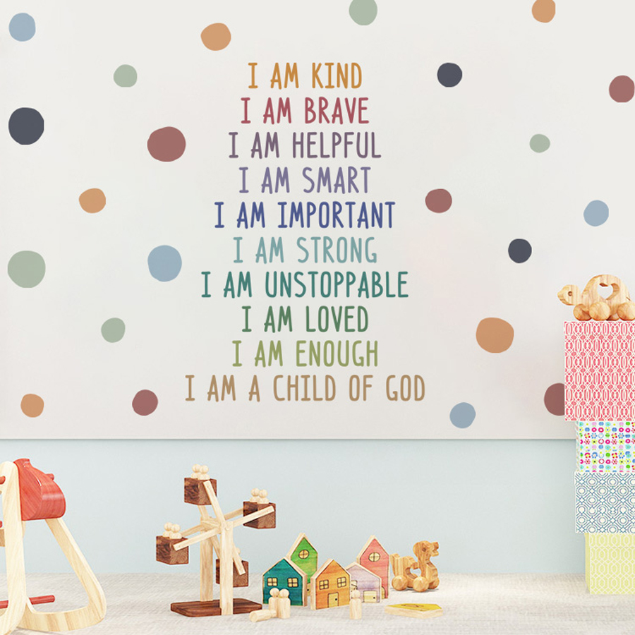 ポジティブ子供教室の壁絵感動ステッカー教育プレイルームモチベ - Kids Education Motivation のレビューと価格