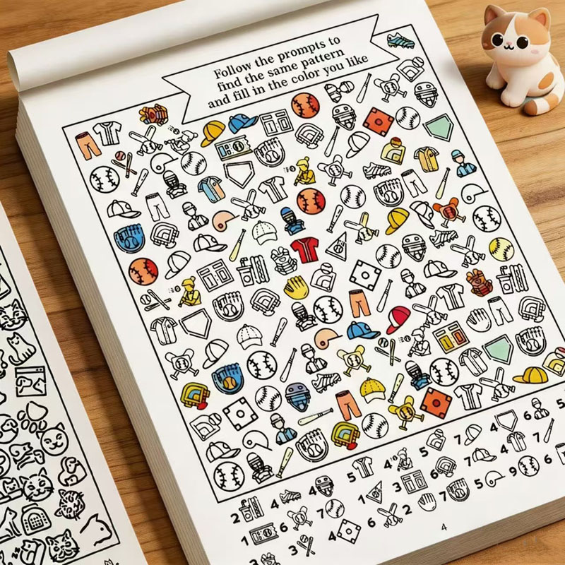32ページの探して見つけようアクティビティブック |   子 - Kids Education Activities のレビューと価格