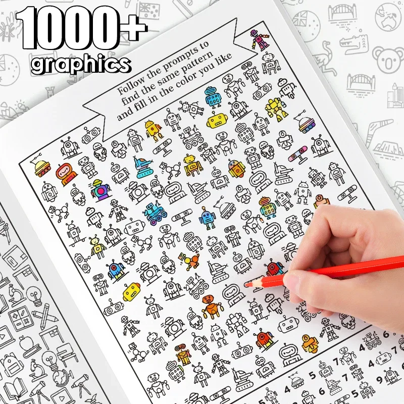 32ページの探して見つけようアクティビティブック |   子 - Kids Education Activities のレビューと価格