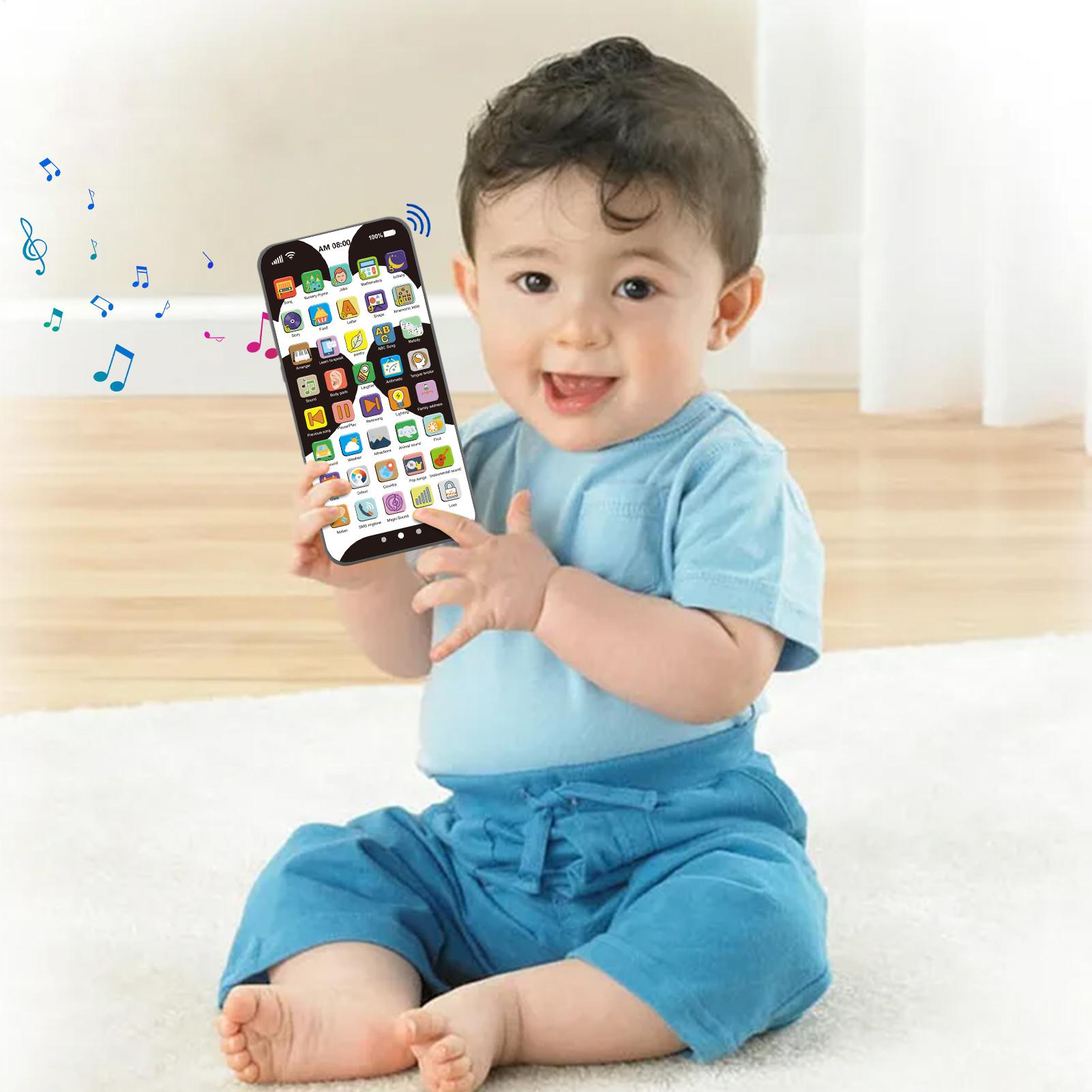 子供のおもちゃのスマートフォン早期携帯電話ライトタッチスクリ - Kids Education Content のレビューと価格