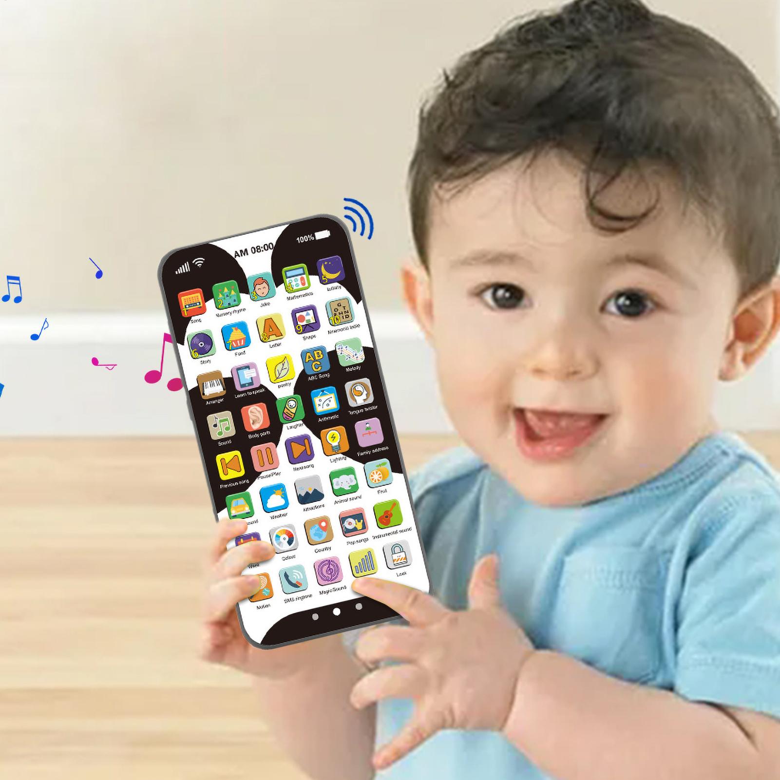子供のおもちゃのスマートフォン早期携帯電話ライトタッチスクリ - Kids Education Content のレビューと価格