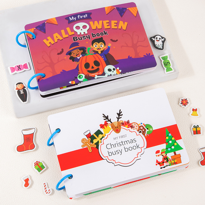 モンテッソーリ ベビー ビジーブック ハロウィンギフト クリ - Kids First Education のレビューと価格