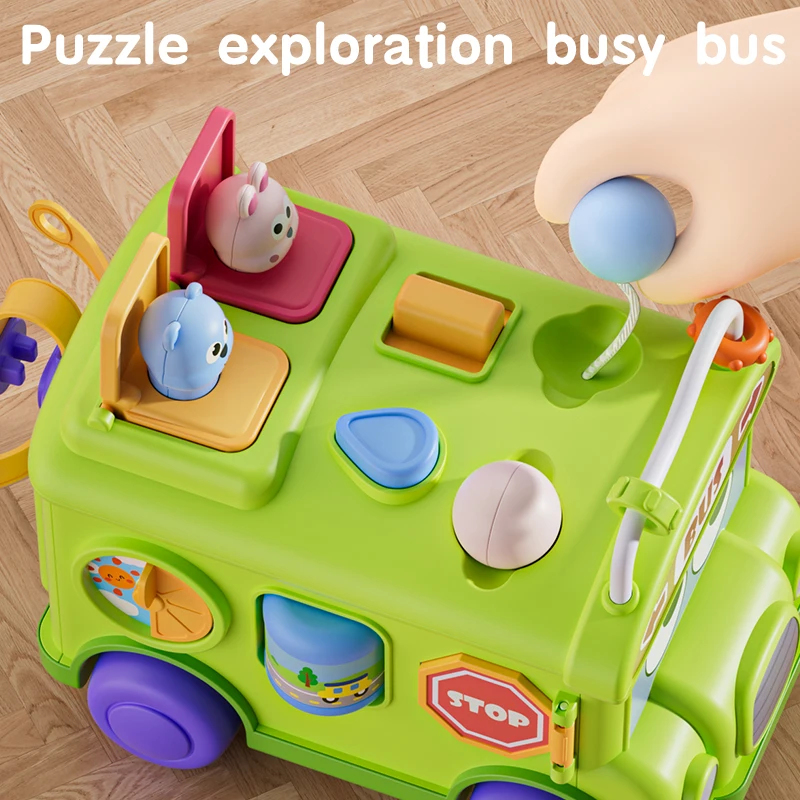 モンテッソーリ教育ベビービジーバスおもちゃ幼児アクティビティ - Kids Education Activities のレビューと価格