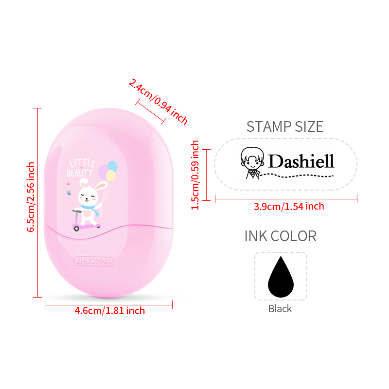 名前入りスタンプ作成キット - 学用品、子供向けのプレゼント - Kids Education Name のレビューと価格
