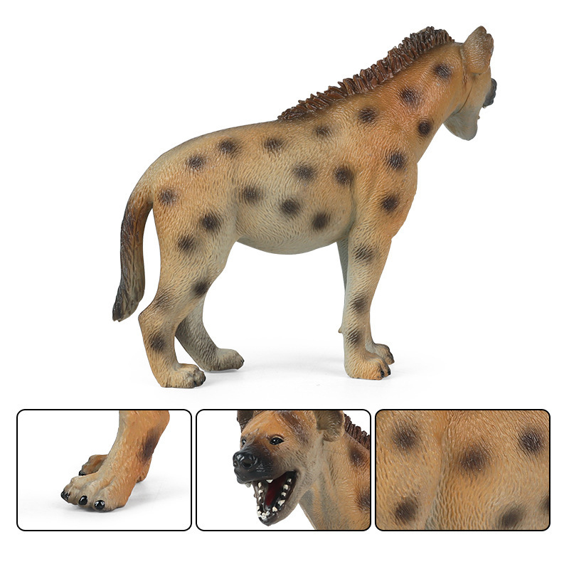 11cm シミュレーション野生動物世界動物園 ABS ハイエ - Kids First Education のレビューと価格