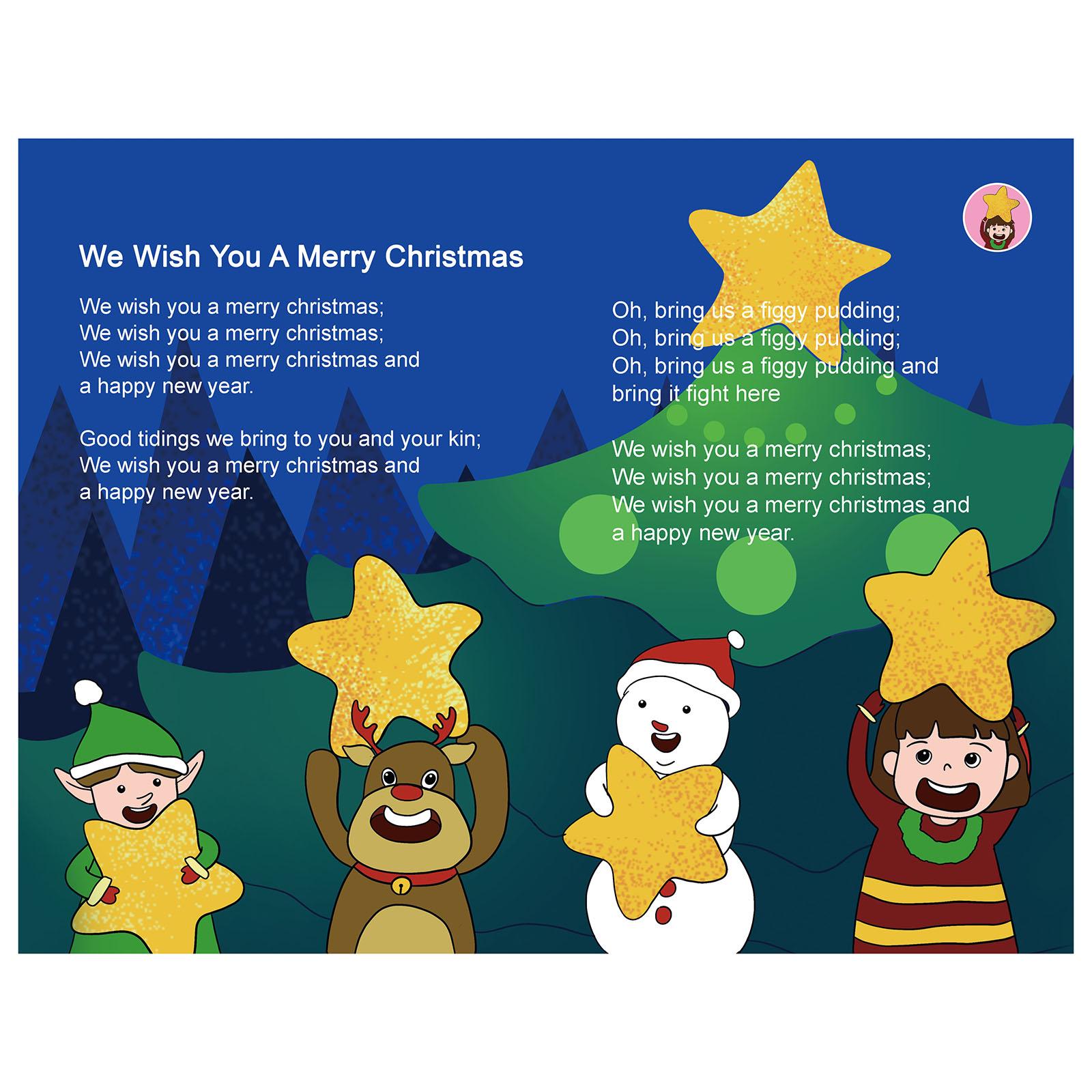 クリスマス童謡の音楽絵本。男の子にも女の子にも。幼児向けの英 - Kids Education Rhymes のレビューと価格