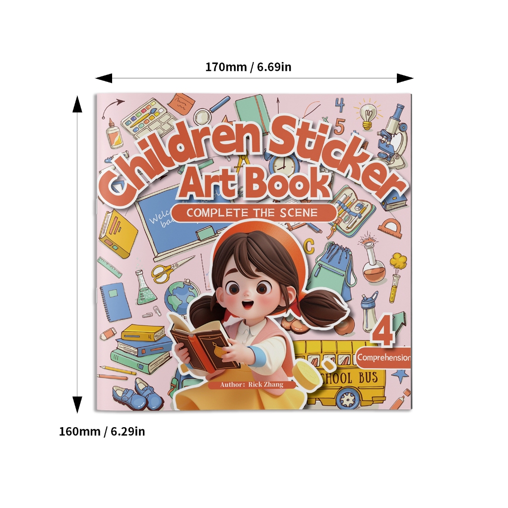 【在庫あり、迅速配送】子供用ステッカーアートブックセット、子 - Kids Education Activities のレビューと価格