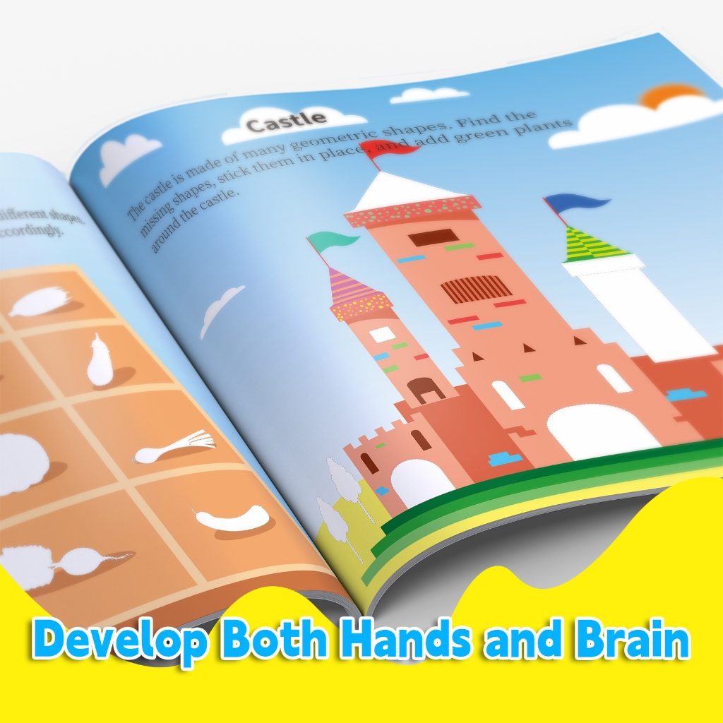 【在庫あり、迅速配送】子供用ステッカーアートブックセット、子 - Kids Education Activities のレビューと価格