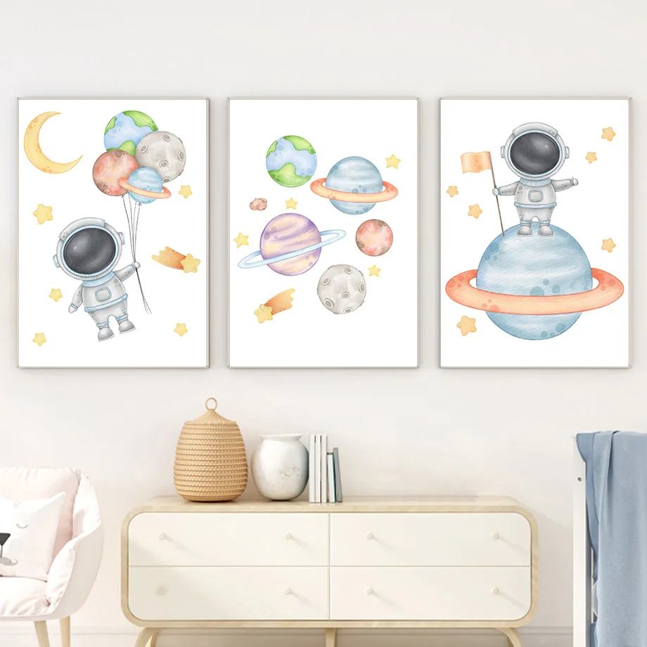 1枚入り--カスタムネームロケット宇宙飛行士アルファベットス - Kids Education Name のレビューと価格
