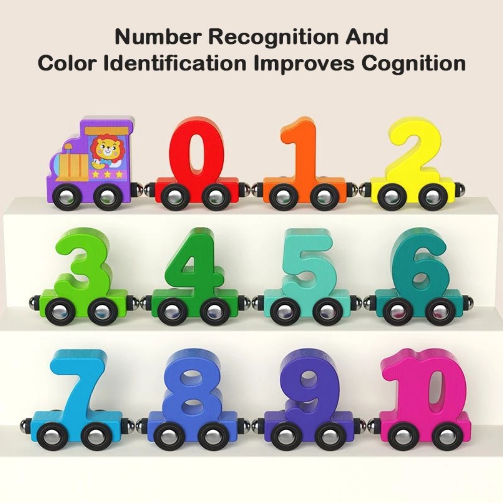 1セット、0～10の数字が表示されるデジタル列車おもちゃ、カ - Kids Education Number のレビューと価格