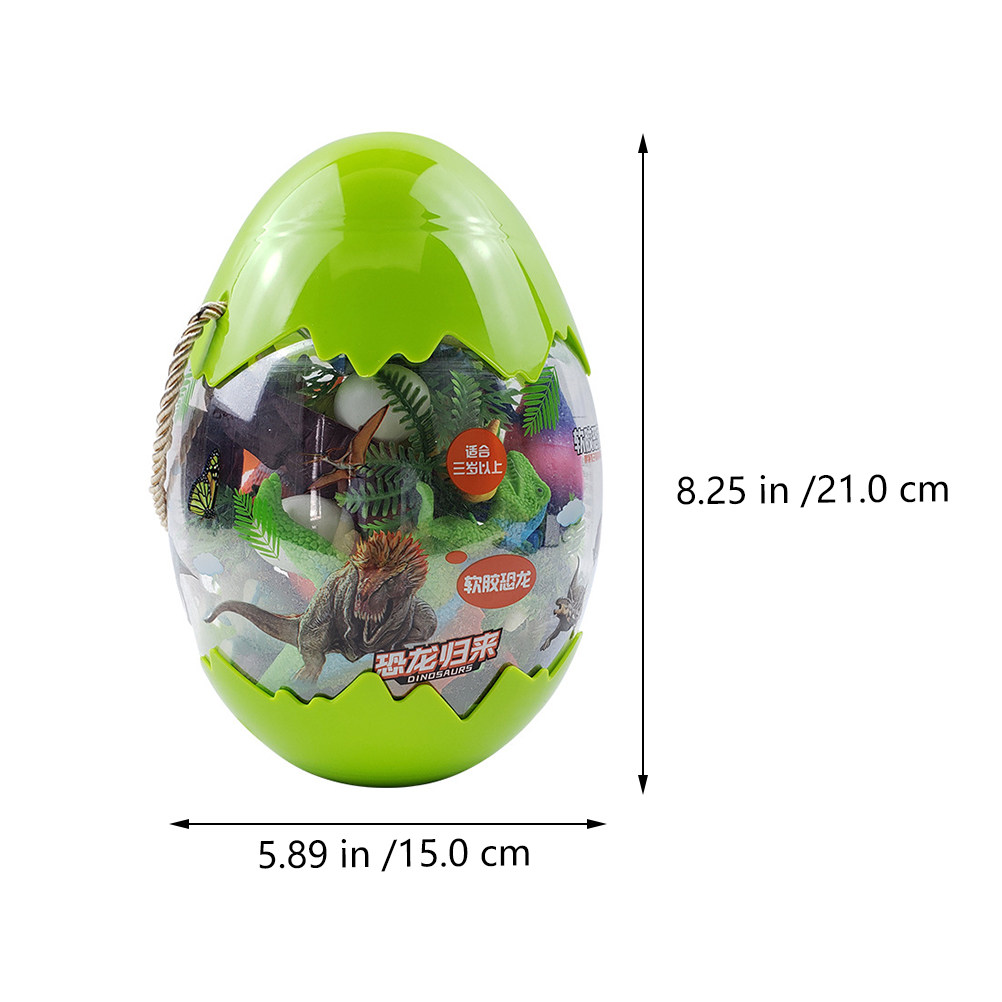 1セットの恐竜の卵の形をしたプラスチック製のおもちゃ。子供向 - Kids Education Activities のレビューと価格
