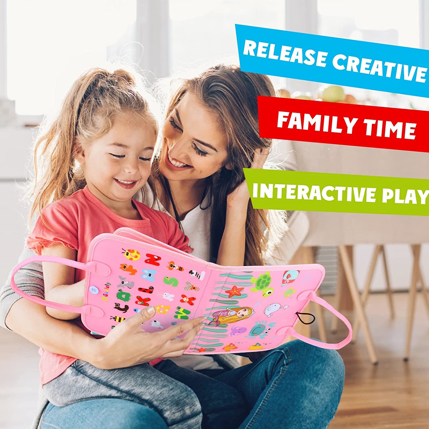 モンテッソーリ幼児ビジーボード、自閉症感覚おもちゃ、教育活動 - Kids Education Activities のレビューと価格
