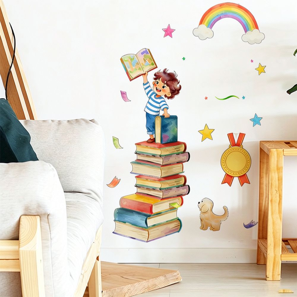 やる気を引き出す英語のフレーズが書かれたウォールステッカー。 - Kids Education Motivation のレビューと価格